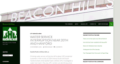 Desktop Screenshot of beaconhill.seattle.wa.us