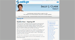Desktop Screenshot of clark.seattle.gov