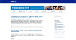 Desktop Screenshot of council.seattle.gov