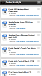 Mobile Screenshot of centerspotlight.seattle.gov