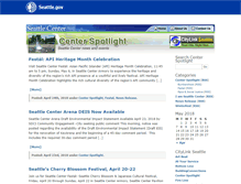 Tablet Screenshot of centerspotlight.seattle.gov