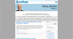 Desktop Screenshot of licata.seattle.gov